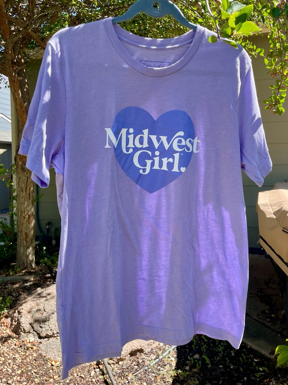 Midwest Girl Lavender Graphic Tee